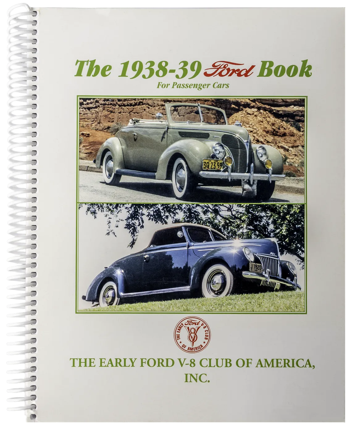 1938 - 1939 Ford Book Softbound