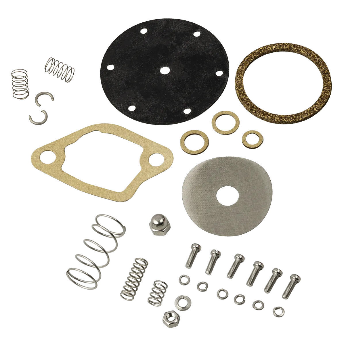 4 Cylinder 1932 to 1934 Fuel Pump Rebuild Kit   Made in USA